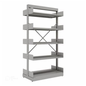 Estante Biblioteca de CENTRO com 10 Bandejas - 2,00x0,92x0,58m - PMD - 13123