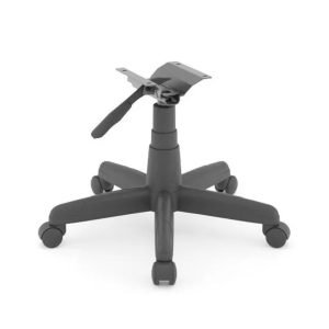 Base Giratória Secretária sem "L" Preta - PMD - 42103