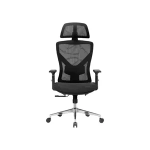 Cadeira de Escritório Presidente Tela Winchester  - Cor Preta - 30003